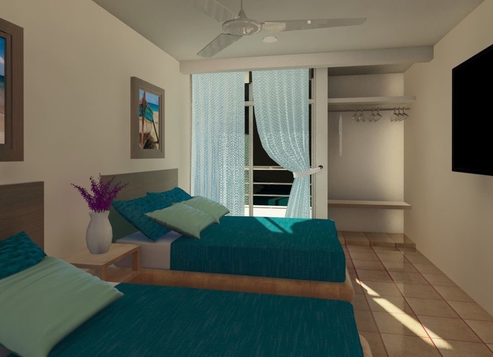 Hotel Beke Mahahual Esterno foto