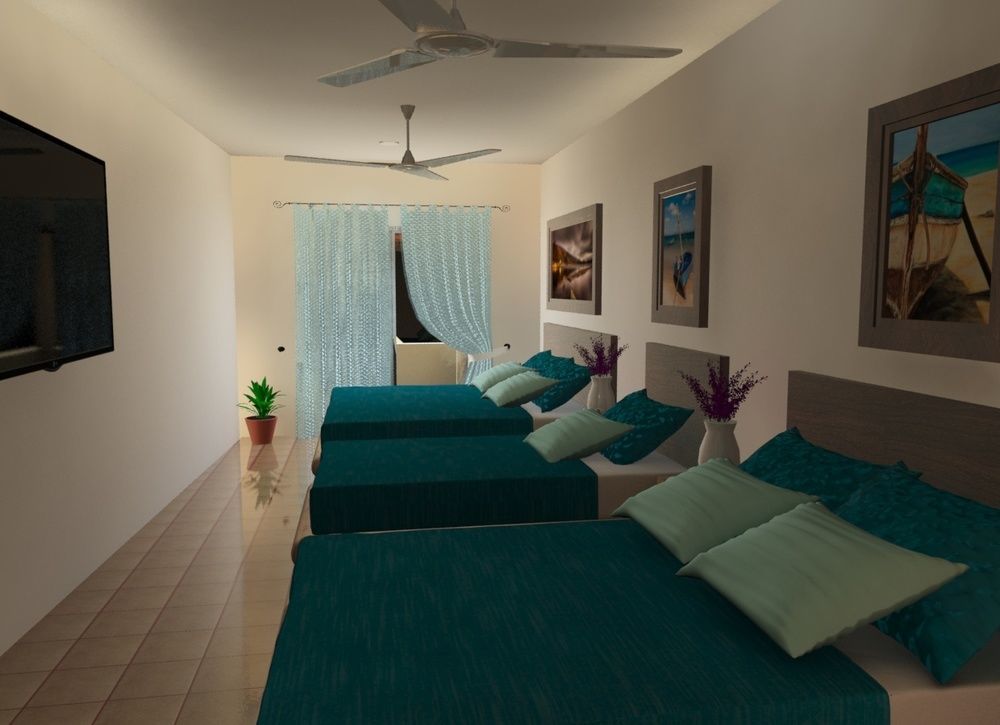 Hotel Beke Mahahual Esterno foto